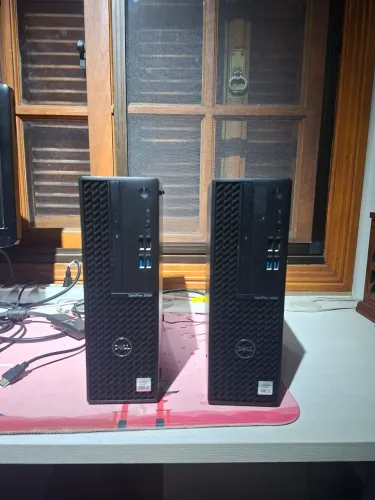 2 Computadores Dell Optiplex 3080 - i5 de 10° geração, 500GB SSD, 16GB RAM, Windows 11