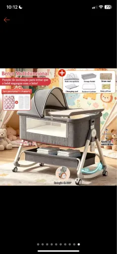 BERÇO ACOPLADO BEBÊ