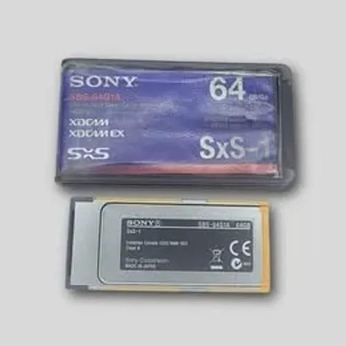 Cartão Sony Sxs-pro 64gb - Com Caixa Original! (Usado)