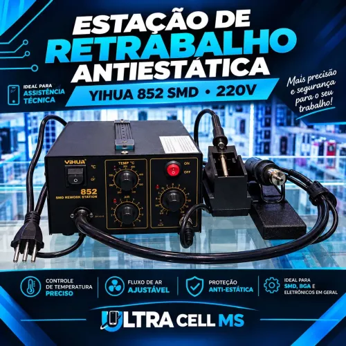 estação de retrabalho antiestatica