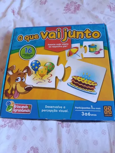 Jogo educativo Associação Grow