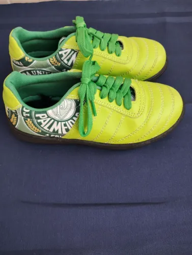 Chuteira de futsal torcida uniformizada Palmeiras