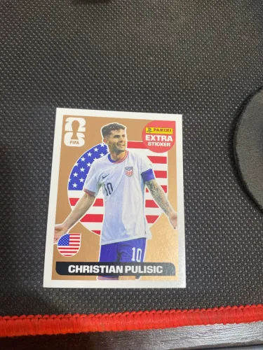 Figurinha Copa do Mundo -  Pulisic - Bronze Rara