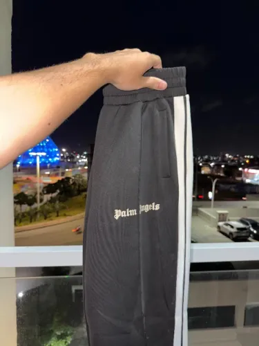 PALM ANGELS Classic Track Pants 'BlackWhite'