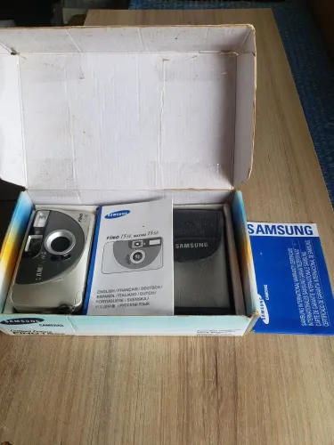Câmera Fotográfica Analógica Sansung Funcionando