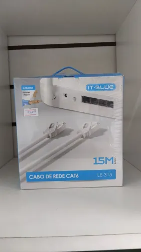 Cabo de rede CAT6 15 METRO