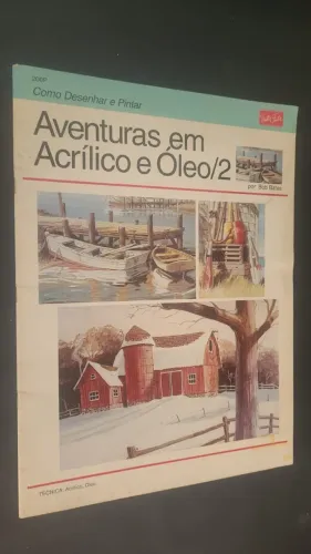 Livro Aventuras em Acrílico e Óleo 2
