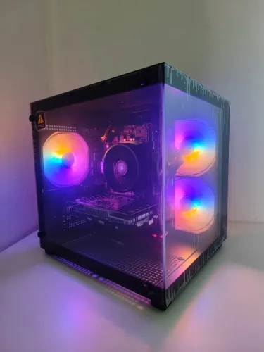 PC Gamer Ryzen + GTX 1050Ti + 8GB RAM + SSD e HD 500GB