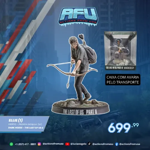 Dark Horse The Last Of Us Part II - Ellie com arco