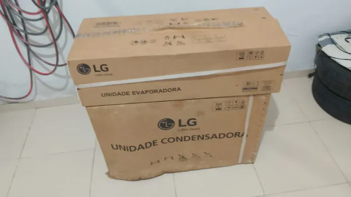 Ar condicionado LG dual inverter novo 9 mil btus 