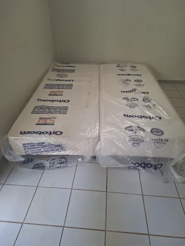Box para cama de casal Queen Castor
