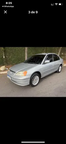 Honda Civic Sedan EX 1.7 16V 130cv Aut. 4P 2001