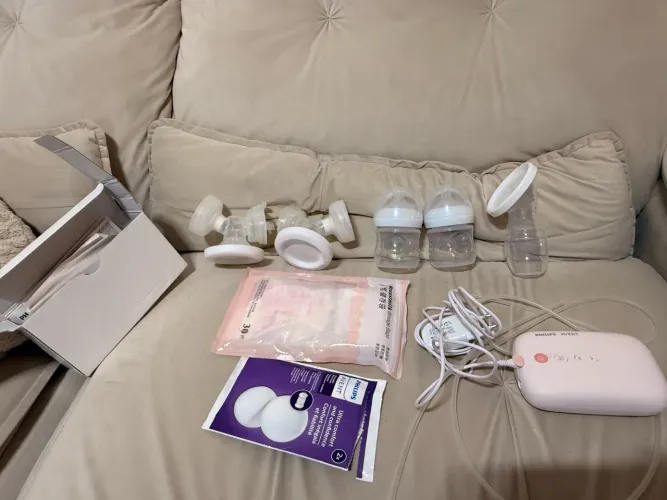 Bomba de Mama Elétrica Philips Avent Single SCF391/62 E Adicionais
