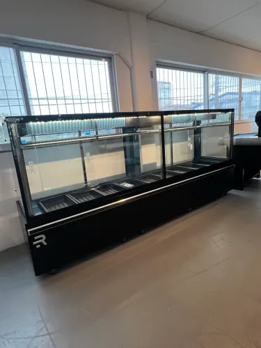 Balcão de açougue 3M vidro aquecido - top de linha - pronta entrega 