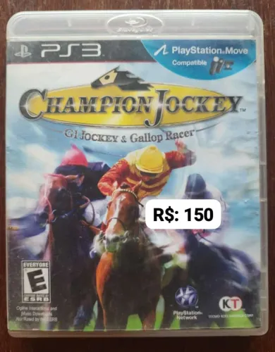 Champion Jockey G1 Jockey & Gallop Racer = R$: 150