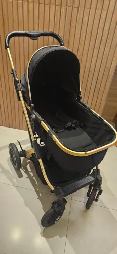 Carrinho de Bebê com Moisés 