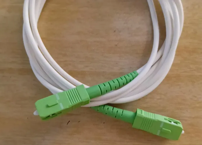 Cabo Fibra Ótica para Modem