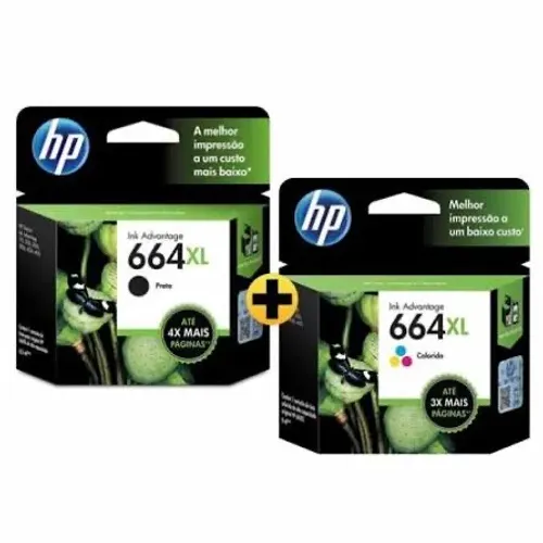 Cartucho HP 664 XL