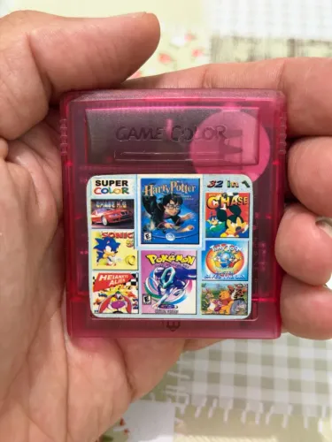 RELÍQUIA GAMER - CARTUCHO GAME BOY COLOR 32 EM 1 ?