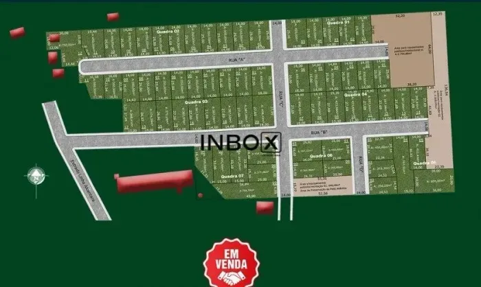 INBOX CIA IMOBILIARIA VENDE, TERRENO EM MONTE BELO DO SUL.