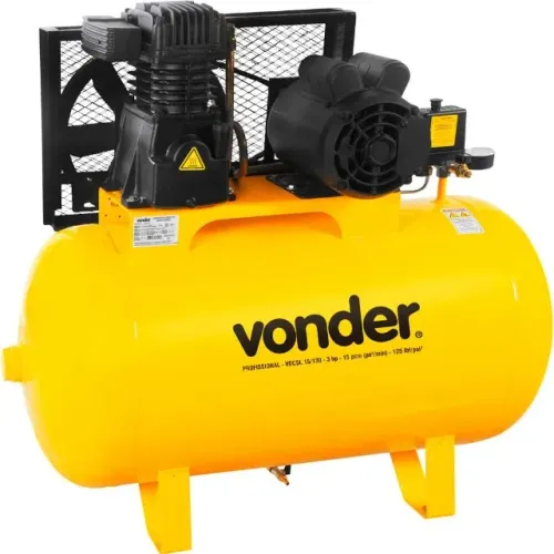 Compressor de ar VDCSL 15/130, 3,0 cv monofásico, 127 V ~/220 V~, VONDER