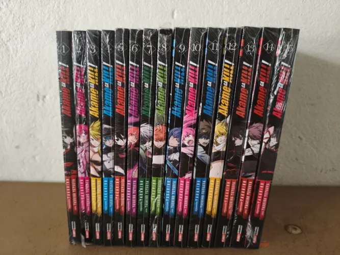 Mangás Akame Ga Kill 1-15 Lacrados