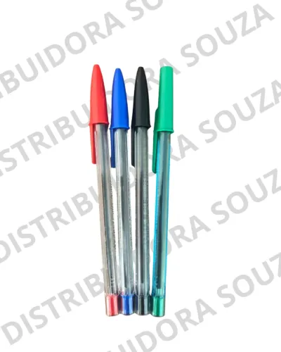 KIT CANETA 4 CORES