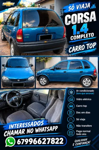 Chevrolet Corsa GL 1.6 MPFI / 1.4 EFI 2P E 4P 1996