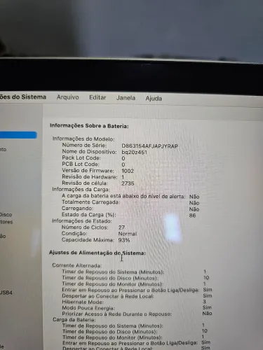 MacBook Air 13" ( Chip M1, 2020).