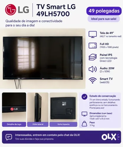 Smart TV LG 49LH5700