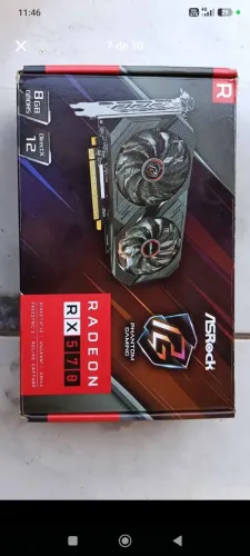ASRock Phantom Gaming Radeon RX 570 8GB GDDR5.