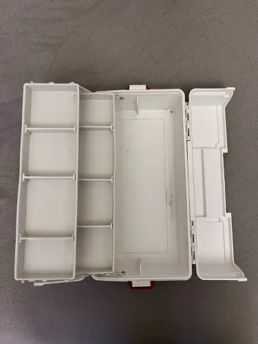 Maleta Plastica Branca Área Saúde