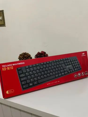 Teclado Multimídia C3Tech KB-M10 Layout ABNT2