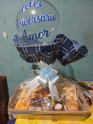 Cesta para o dia dos namorados