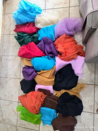 Cortinas tipo Voal para decoração