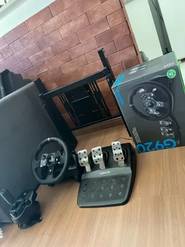 Volante G920 + Câmbio + Cockpit