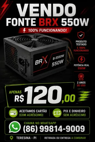 Fonte brx 550w