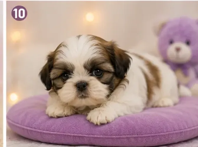 Filhotinhos carinhoso Shih tzu/Shitzu
