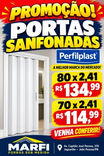 Porta PVC PerfilPlast 