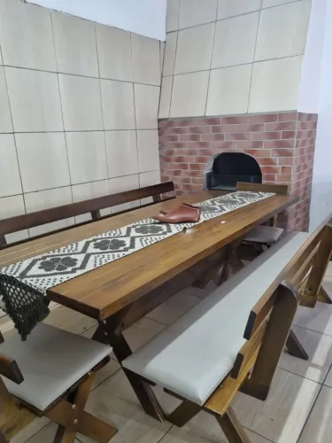 Mesa de churrasco