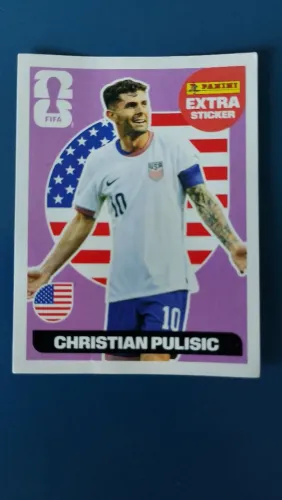 Figurinha rara do pulisic roxo