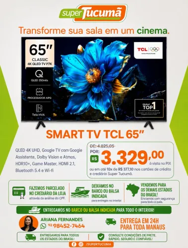 SMART TV TCL 65 CLASSIC 4K