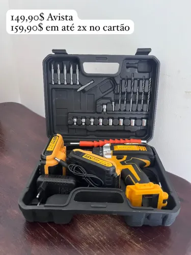 Parafusadeira + Furadeira 