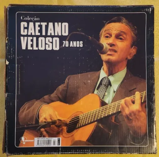 Coleção Caetano Veloso 70 Anos Box 20 Revistas com cds