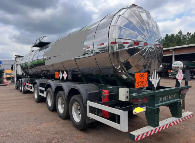 Carreta Tanque Isotérmica 40000lts Metanox Maçarico