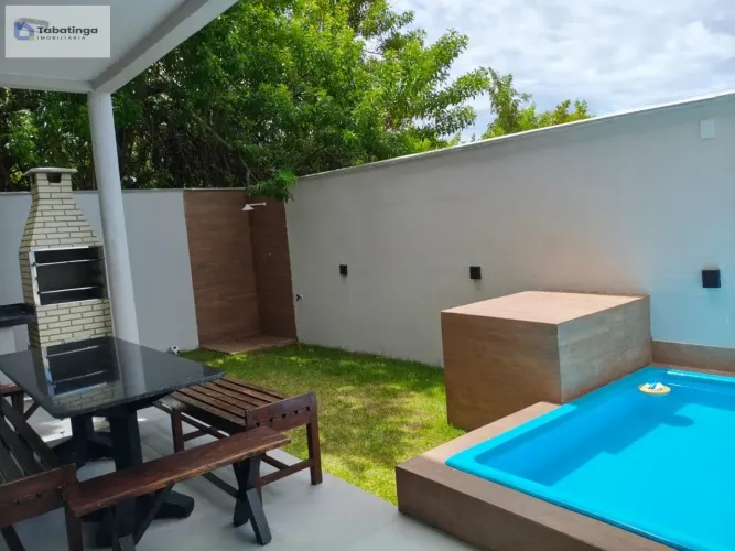 Apartamento para Venda em Nísia Floresta, Praia de Tabatinga, 2 dormitórios, 1 suíte, 2 ba