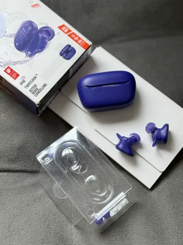 Fone JBL endurance race 2 roxo pouco usado