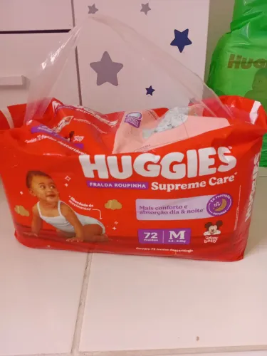 FRALDA HUGGIES M C/72 NO PREÇO 
