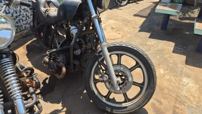 Moto com motor do fusca