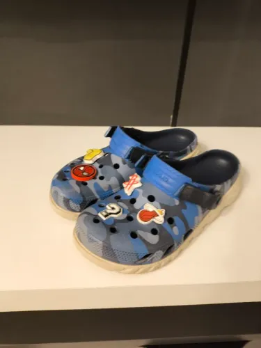 Crocs Duet Max II Azul com 5 Jibbitz